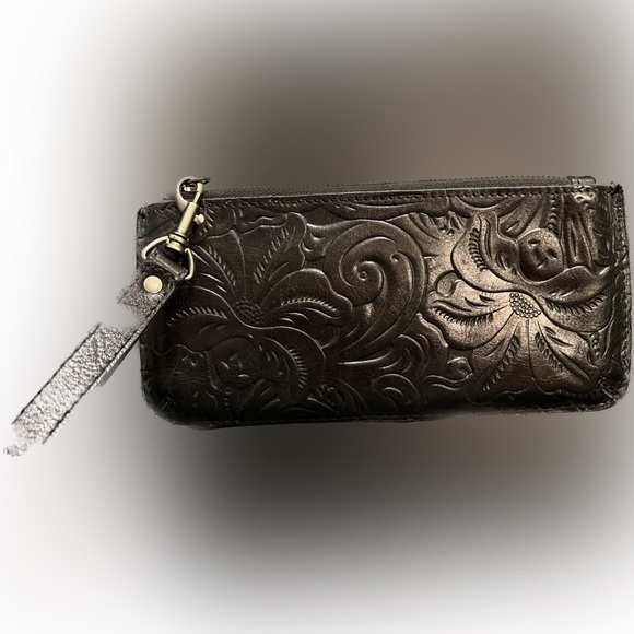 EUC PATRICIA NASH BANK BAG BLACK - Picture 1 of 3